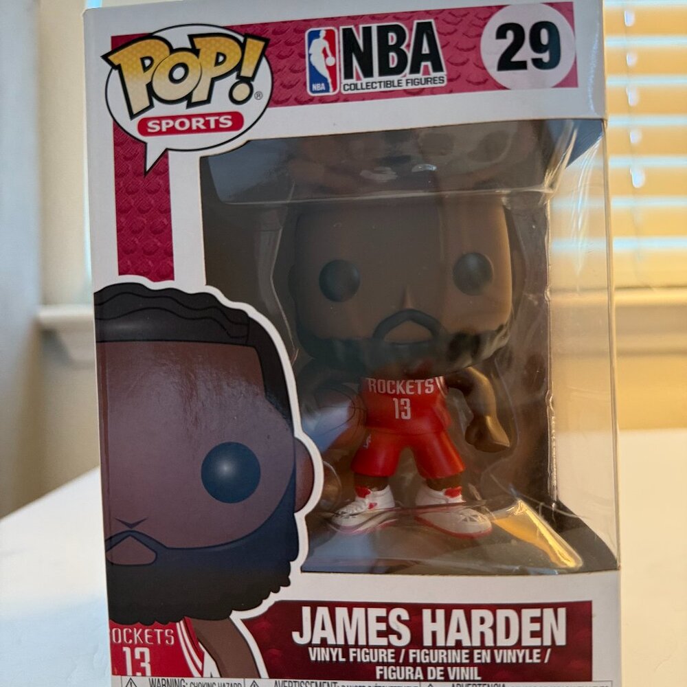 Funko POP! NBA: James Harden #29 – Rockets #13